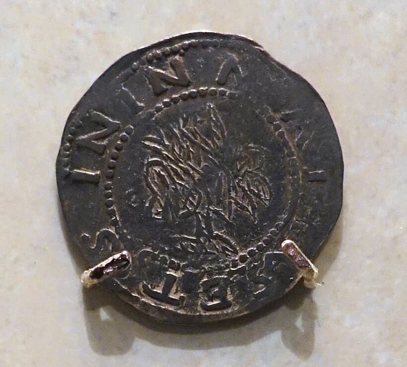 Massachusetts Willow Tree shilling, dated 1652 (struck c. 1653-1660) — the National Museum of American History's exhibited example, not the NGC VF35 Salmon 2-A specimen the FLOAT constituent is priced on.